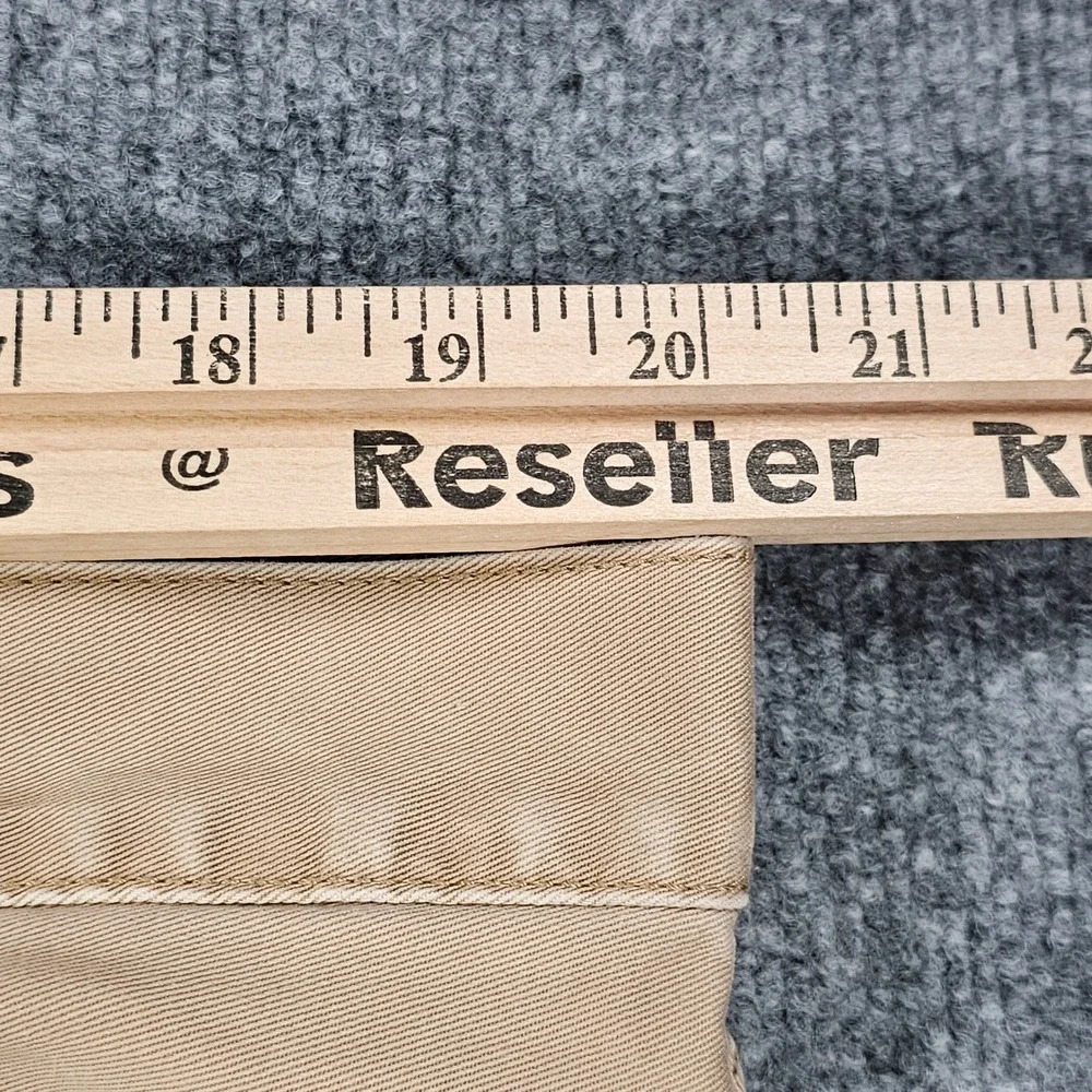 Polo Ralph Lauren 650 Pants Mens 38x30 Khaki Straight Leg 5 Pocket Twill Chino